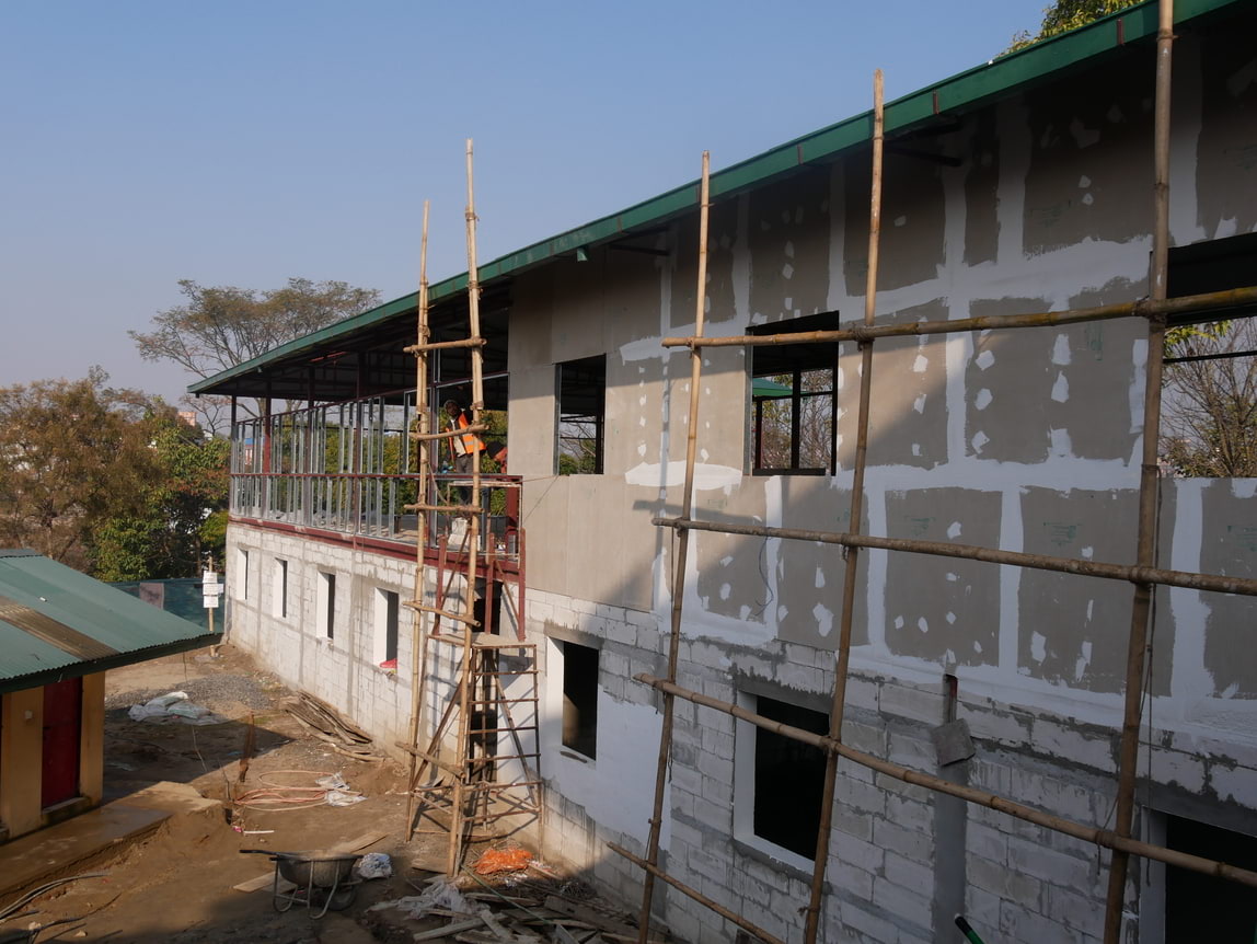 New boarding school under construction